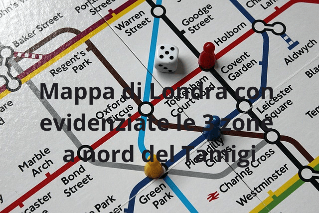 mappa-Londra-nord-Tamigi